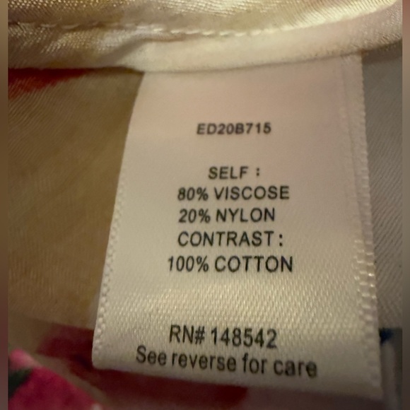 NWT Aratta Silent Journey Floral wrap dress/ kimono size Med - Picture 11 of 12